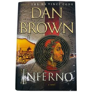 Inferno a Novel by Dan Brown 1st Edition Robert Langdon Series Hardcover Book